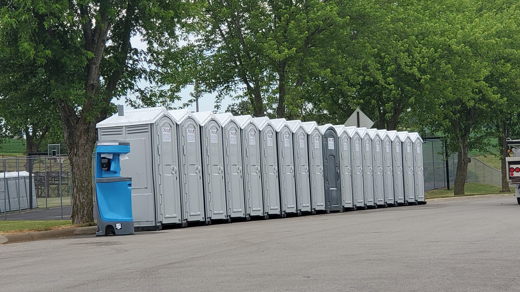 Portable toilet rentals in Chicago